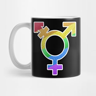 Rainbow Transgender Symbol Mug